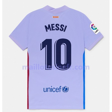 Maillot de Foot FC Barcelone Lionel Messi 10 Extérieur 2021-22